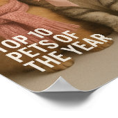 cute cat ポスター (角)