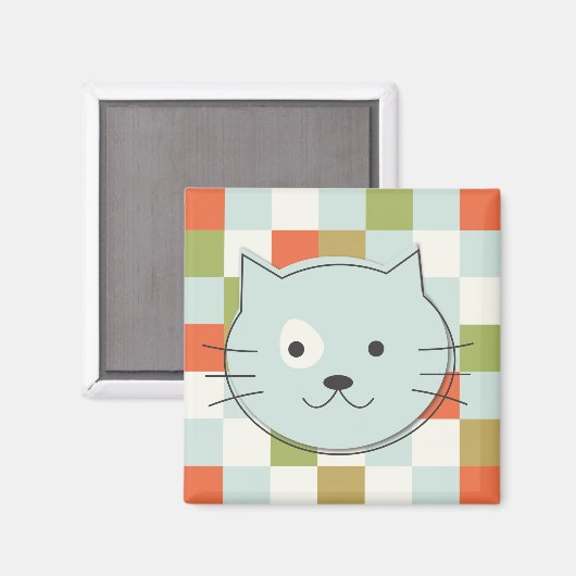 Cute Cat マグネット (正面/裏面)