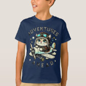 Cute Cat Adventure – For little dreamers Tシャツ (正面)
