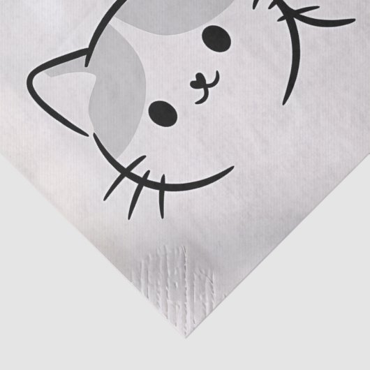 Cute Cat and Dog Friends Rustic 薄葉紙 (詳細)