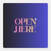 Cute Cat Astronaut Sticker – Kawaii Space Cat Viny スクエアシール (正面)