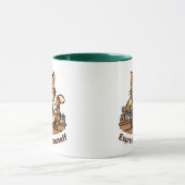 Cute Cat Barista マグカップ (中央)