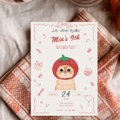 Cute Cat Birthday Invitation | Kid Birthday Invita 招待状