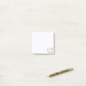 Cute Cat But ポストイット (デスク上)