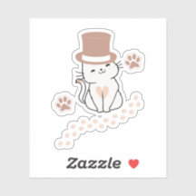 CUTE CAT CAT LOVERS HAT, FLOWER CAT 