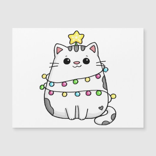 Cute Cat Christmas design  (正面)