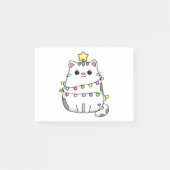 Cute Cat Christmas design  ポストイット (正面)