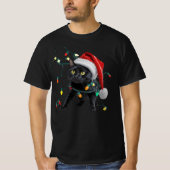 Cute Cat Christmas Tシャツ (正面)