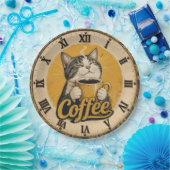 Cute Cat Coffee ペーパープレート (パーティー)