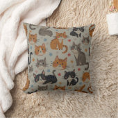 Cute cat cushion クッション (ブランケット)
