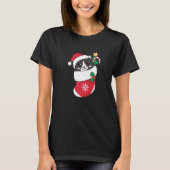 Cute Cat For Christmas Cat  4 Tシャツ (正面)