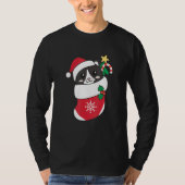 Cute Cat For Christmas Cat 4 Tシャツ (正面)
