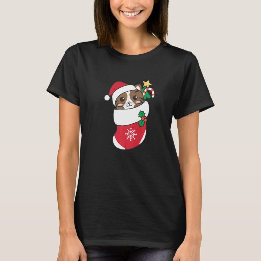 Cute Cat For Christmas Cat  7 Tシャツ (正面)