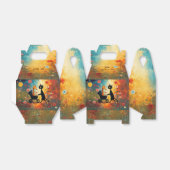 Cute Cat Giraffe Favor Box フェイバーボックス (折り畳みなし)