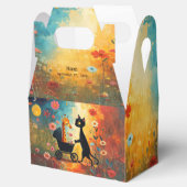 Cute Cat Giraffe Favor Box フェイバーボックス (オープン)