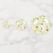 Cute Cat Happy Birthday コンフェッティ (正面)