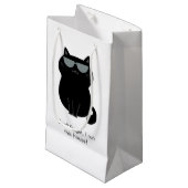 Cute Cat - I run this house now!  スモールペーパーバッグ (正面アングル)