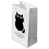 Cute Cat - I run this house now!  スモールペーパーバッグ (裏面アングル)