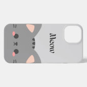Cute Cat  iPhone Case – Soft & Aesthetic Look iPhoneケース (裏面横)