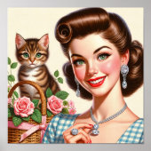 Cute Cat Lady ポスター (正面)