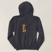 Cute Cat Lover Hoodie – Cozy Unisex Sweatshirt パーカ (デザイン裏面)