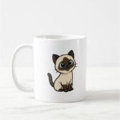 Cute Cat Lover Mug – Purrfect Coffee Companion コーヒーマグカップ (左)