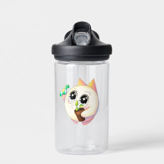 Cute Cat Mascot Water Bottle – Kawaii Cartoon Cat  ウォーターボトル