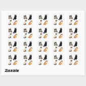 cute cat memes pack Sticker スクエアシール (シート)