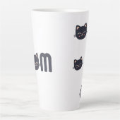Cute Cat MOM カフェラテマグ (正面)