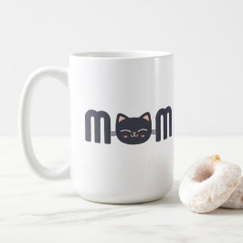 Cute Cat MOM コーヒーマグカップ