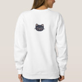 Cute Cat MOM スウェットシャツ (裏面)
