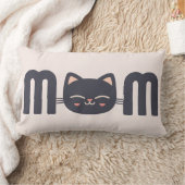 Cute Cat MOM ランバークッション (ブランケット)