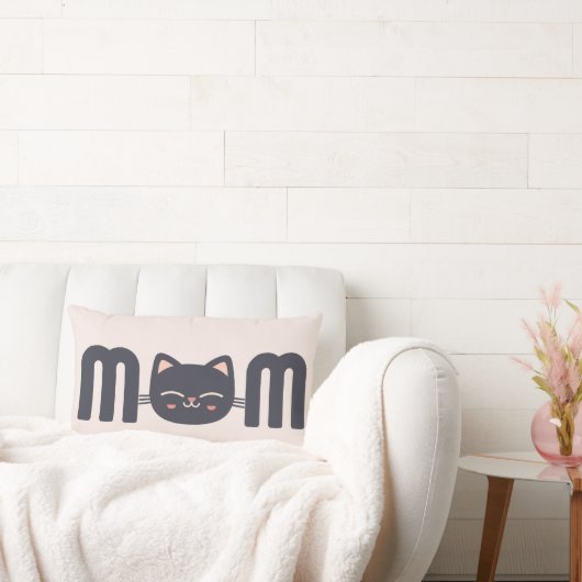 Cute Cat MOM ランバークッション (ソファ)