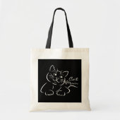 Cute Cat Mom Cool Cat トートバッグ (正面)