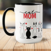 Cute Cat Mom Mug マグカップ