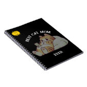 Cute Cat Mom Photo ノートブック (右側)
