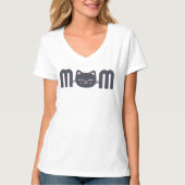 Cute Cat MOM Tシャツ (正面)