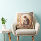 Cute Cat Mom Throw Pillow – Mother’s Day Gift クッション (椅子)