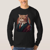 Cute cat moments Beautiful cat patterns for cat    Tシャツ (正面)