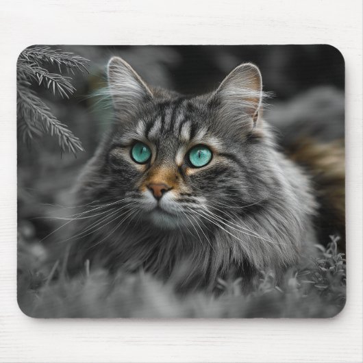 Cute Cat mouse pad 01 マウスパッド (正面)