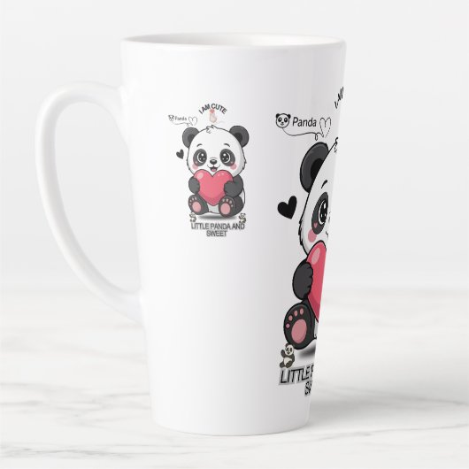 Cute Cat Mug | Adorable Kitty Cup for Cat カフェラテマグ (左)