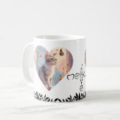 Cute cat mug coffee コーヒーマグカップ (正面左)