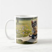 Cute Cat Mug | Tom & Luna Spring Picnic  コーヒーマグカップ (左)
