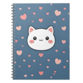 Cute Cat Notebook  ノートブック (正面)