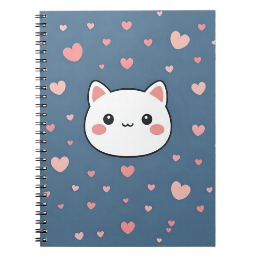 Cute Cat Notebook  ノートブック (正面)