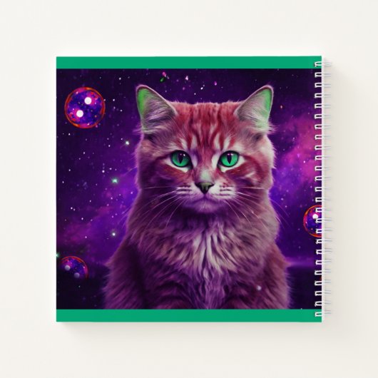 Cute Cat Notebook ノートブック (裏面)