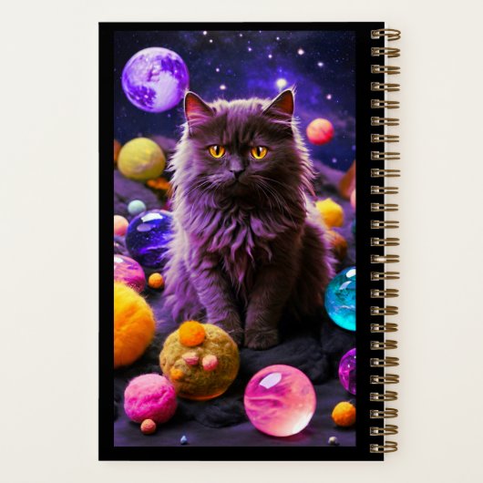 Cute Cat Notebook – Funny Journal for Cat Lovers ノートブック (裏面)