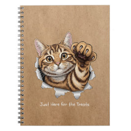 Cute Cat Notes - Spiral Photo Notebook ノートブック