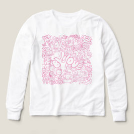 Cute Cat Patten with ASL ILY sign - ASL Design 