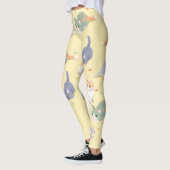 Cute Cat Patter Leggins レギンス (左)